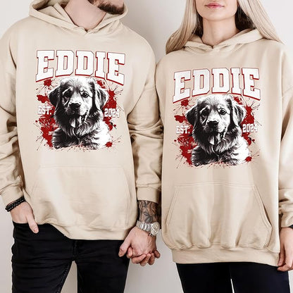 Mit & Mia Custom Your Own Bootleg Rap Shirts for Boyfriend Girlfriend Face Shirt with Photo Gift for Him Her Pet Lovers