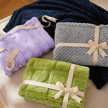 Bedsure Dog Blanket for Medium Dogs Washable - Fluffy Fuzzy Puppy Cat Blanket with Premium 300GSM Coral Fleece Soft for Pet Kitten Doggy, Green, 30x40IN