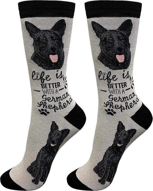 E&S Pets Pet Lover Socks - Dog & Cat Socks - Unisex Novelty Gifts