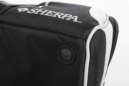 Sherpa Forma Frame Crash-Tested Travel Pet Carrier, Airline Approved & Guaranteed On Board - Black, Medium