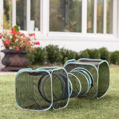 Kitty City Outdoor Catio Furniture and Play Kits for Cats, Two Way Tunnel