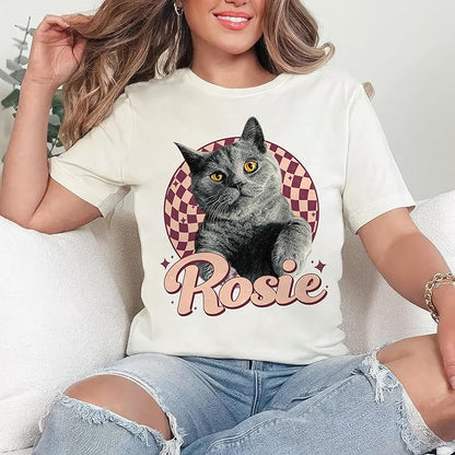 JIX & JOKY Custom Your Own Bootleg Rap Shirts with Dog Faces Custom Pet Shirt for Men Graphic Tshirt Gift Idea for Pet Lovers