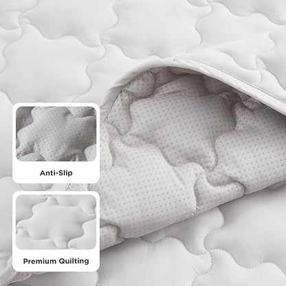 Bedsure Cooling Mat for Medium Dogs – 29x21 Thin Washable Cooling Pet Pad for Cat, QMAX>0.5, Portable Kennel Puppy Bed for Summer, Non-Slip Summer Crate Pad for Dog Up to 25 lbs
