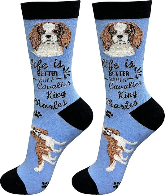 E&S Pets Pet Lover Socks - Dog & Cat Socks - Unisex Novelty Gifts