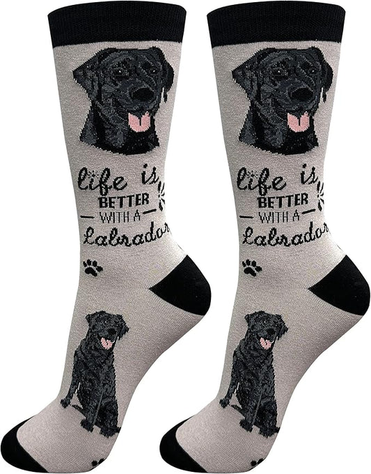 E&S Pets Pet Lover Socks - Dog & Cat Socks - Unisex Novelty Gifts