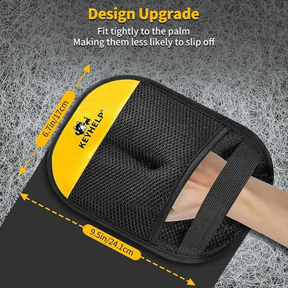 Pet Hair Removal Glove for Dogs & Cats, Newly Upgraded Reusable Electrostatic Pet Hair Glove, Magic Brush Pet Hair Remover Tool for Clothing, Couch, Carpet, Car Seat
