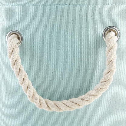 Bone Dry Pet Storage Collection Collapsible Bin, Small Rectangle, Aqua