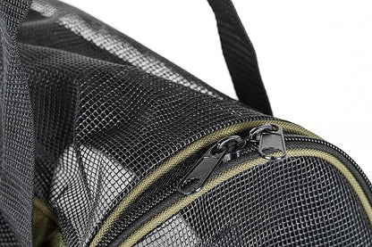 Pawer Soft-Sided Pet Carrier for Cat and Small Dog,Olive Color,Medium Size,Washable 600D Oxford Cloth Airline Approved Travel Tote,with 2 Mesh Opens and a Strap for Carry,Multiple Colors Available