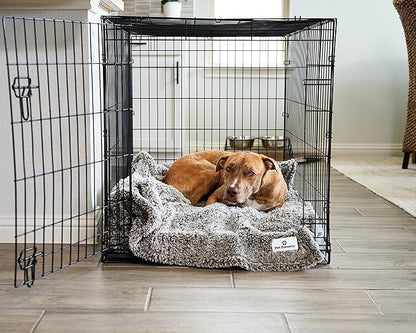 Pet Parents Premium Pet Blanket - Water Resistant, Perfect for Crates, Calming, Large, Medium, Small Dogs & Puppies - Color: Chocolate, Size: 24x32