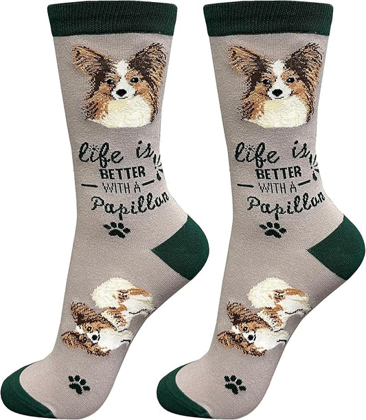 E&S Pets Pet Lover Socks - Dog & Cat Socks - Unisex Novelty Gifts