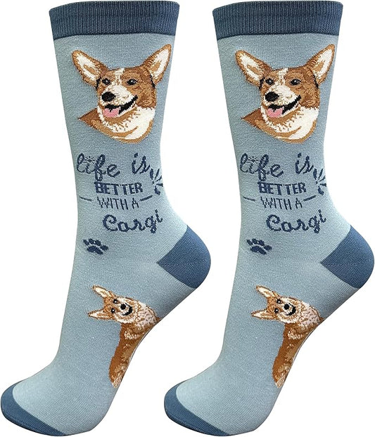 E&S Pets Pet Lover Socks - Dog & Cat Socks - Unisex Novelty Gifts