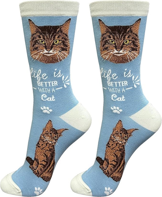 E&S Pets Pet Lover Socks - Dog & Cat Socks - Unisex Novelty Gifts