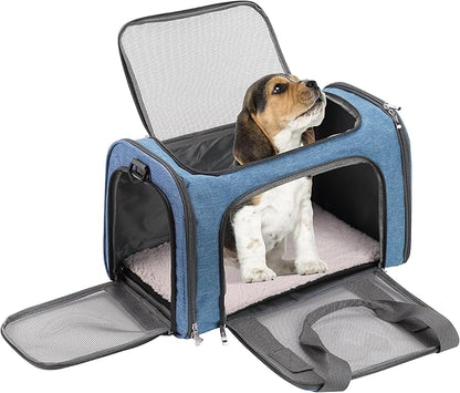 Mr. Pen Pet Carrier - Soft-Sided Cat & Dog Carrier Bag for Travel