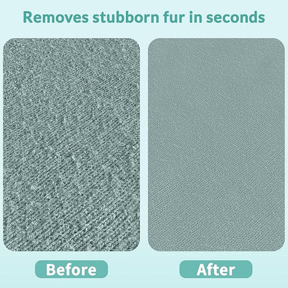 Pet Hair Remover Carpet x2 & Lint Root Cleaner Pro Pet Hair Remover by LINTPLUS,Special Pet Hair Removal Tool Multi Fabric Edge and Carpet Rake for Couch, Pet Towers and Rugs