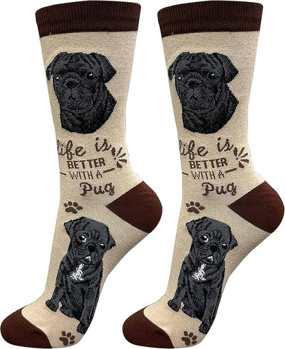E&S Pets Pet Lover Socks - Dog & Cat Socks - Unisex Novelty Gifts