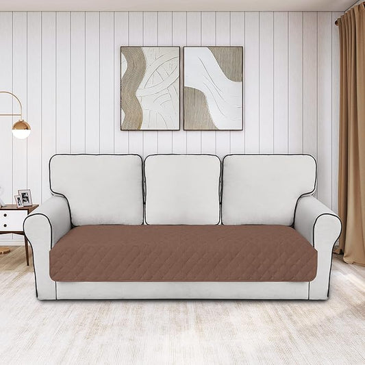 Easy-Going 100% Waterproof Dog Bed Cover, Non-Slip Pet Blanket for Furniture, Washable Couch Cover, Repleasement Sofa Cover (40X50 in, Brown)