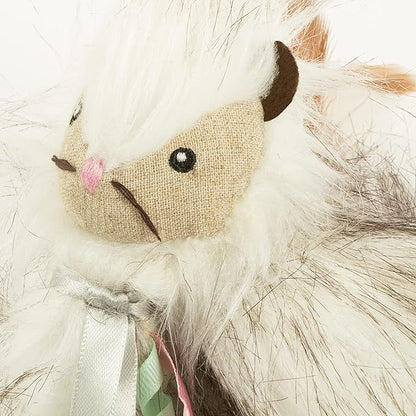 SmartyKat Chitter Critter Squirrel Electronic Sound Plush Kicker Cat Toy, Battery Powered - Gray, One Size (Pack of 2)