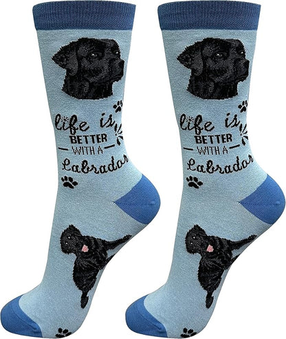 E&S Pets Pet Lover Socks - Dog & Cat Socks - Unisex Novelty Gifts