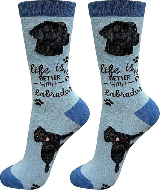 E&S Pets Pet Lover Socks - Dog & Cat Socks - Unisex Novelty Gifts