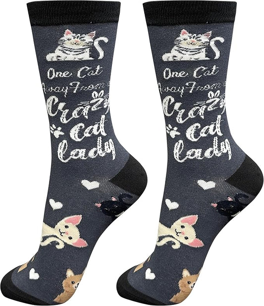 E&S Pets Pet Lover Socks - Dog & Cat Socks - Unisex Novelty Gifts