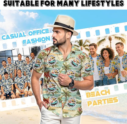 Custom Hawaiian Shirt with Face Photo Picture for Men Women Kids Youth Adult, Tropical Personalized Hawaiian Shirts Gift