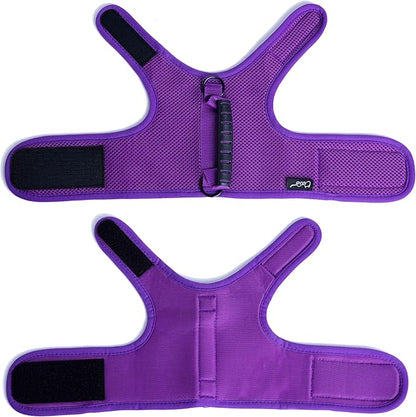 Kitty Harness and Leash for Walking Escape Proof Breathable Mesh Fabric, Purple, X-Small, Adjustable Cat Walking Jackets with Handle, Padded Stylish Cat Vest
