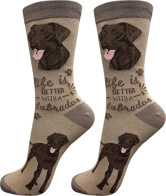 E&S Pets Pet Lover Socks - Dog & Cat Socks - Unisex Novelty Gifts