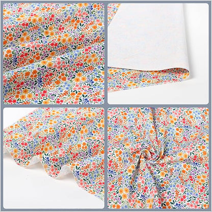 ARING PET Girl Dog Bandana, Spring Summer Daisy Floral Pet Bandana Scarf Triangle Bibs for Puppy Small Medium Large Dogs-S