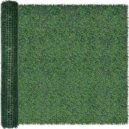 Artificial Ivy Privacy Fence Wall Screen: 72 X144 in (72 sqft) UV-Anti Faux Boxwood Roll Panels Greenery Backdrop Ivy Vine Leaf Hedges Fence Panels for Indoor Outdoor Green Wall Decor