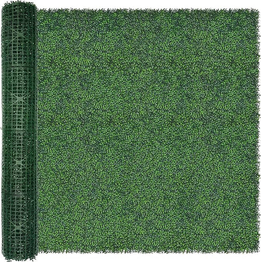 Artificial Ivy Privacy Fence Wall Screen: 72 X144 in (72 sqft) UV-Anti Faux Boxwood Roll Panels Greenery Backdrop Ivy Vine Leaf Hedges Fence Panels for Indoor Outdoor Green Wall Decor