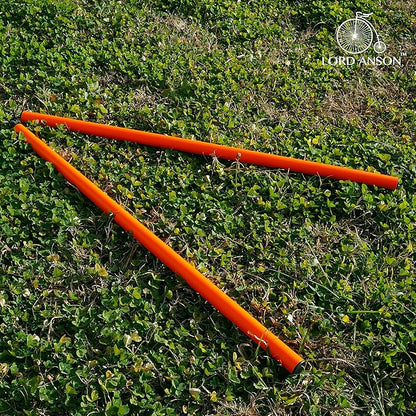 Dog Agility Hurdle Cone Set - Canine Training Set - Obedience, Rehabilitation - 16 Cones and 8 Rods